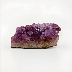 Amethyst Geode Natural Light Purple Quartz Cluster 4" x 2" Gemstone Display‎